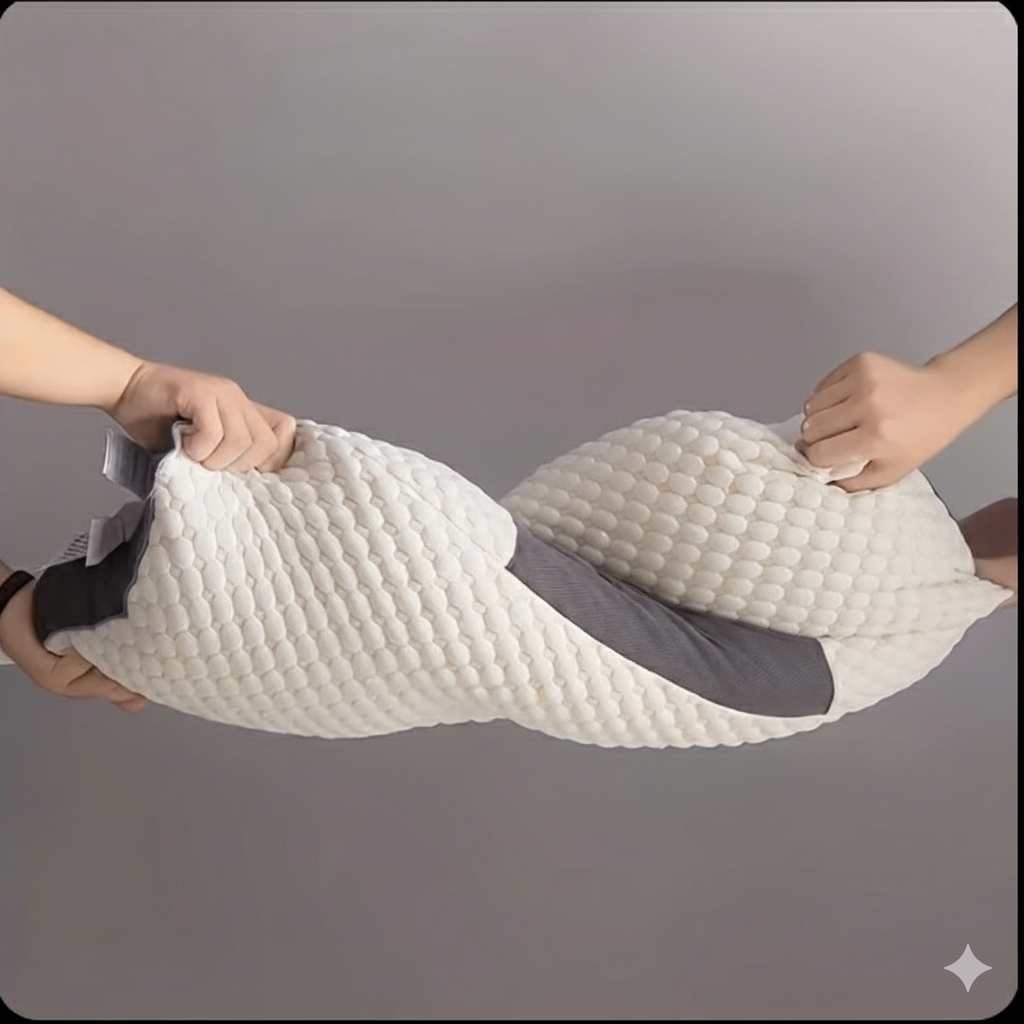 Orthocloud Dual Support Pillow Set – סט 2 כריות אורטופדיות לתמיכת צוואר שינה צד / גב