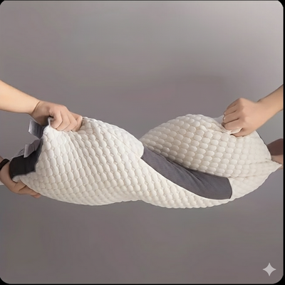 Orthocloud Dual Support Pillow Set – סט 2 כריות אורטופדיות לתמיכת צוואר שינה צד / גב