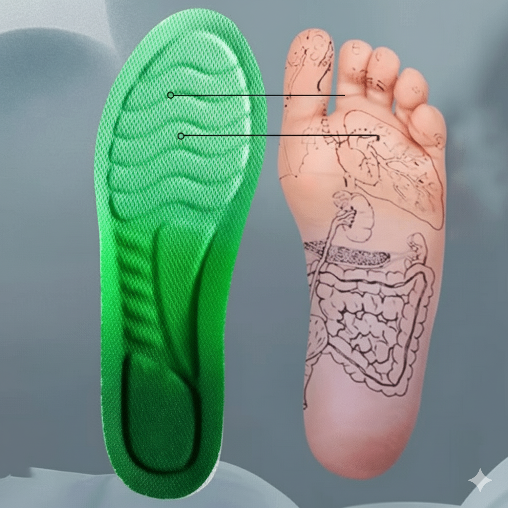 אורתוקלאוד PU Sport – סט 3 זוגות מדרסי ספורט אורטופדיים PU עם תמיכת קשת ובלימת זעזועים