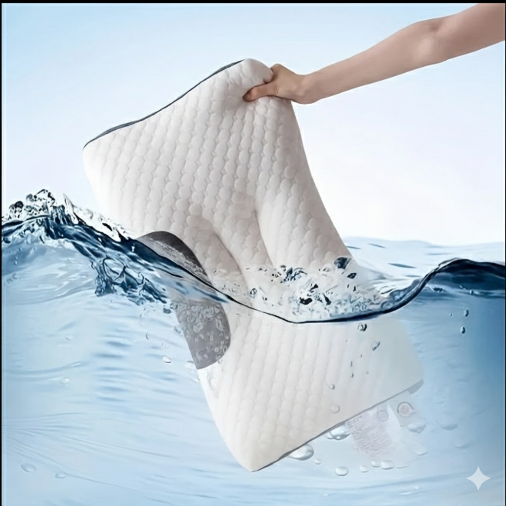 Orthocloud Dual Support Pillow Set – סט 2 כריות אורטופדיות לתמיכת צוואר שינה צד / גב