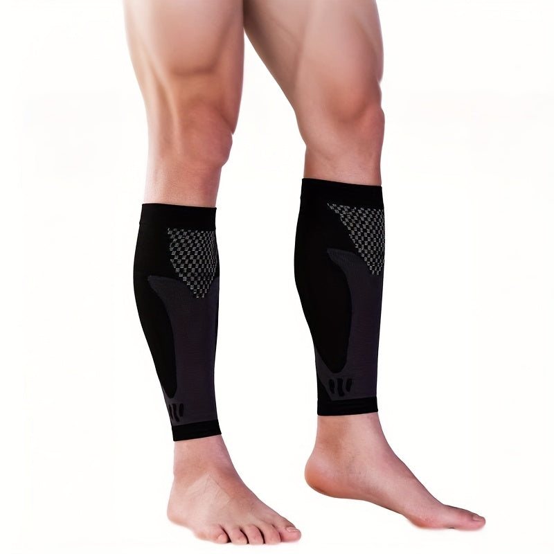 אורתוקלאוד CalfSupport – שרוול דחיסה לשוקיים, זוג 1, נושם ואלסטי (שחור/לבן)