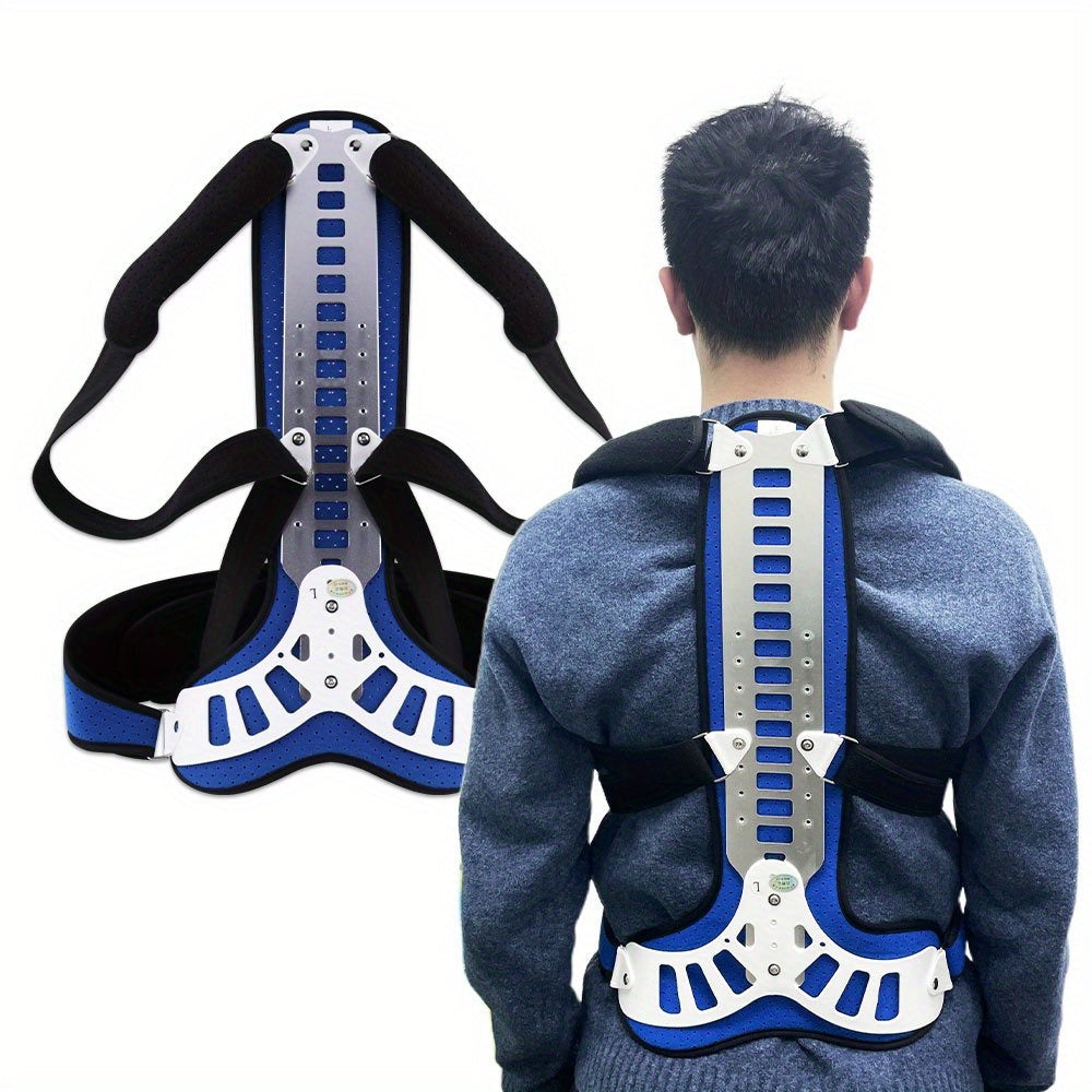 orto FullBack Guard – חגורת גב מלאה עבור נשים וגברים, תמיכה באזור הכתפיים והגב התחתון, בד נושם ורצועות מתכווננות