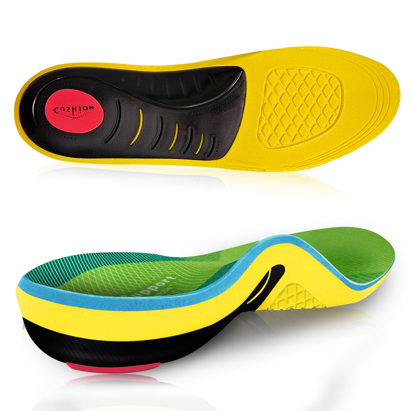 אורתוקלאוד PowerStep 240 – מדרסי EVA מקצועיים עם תמיכת קשת עד 240 ליברות