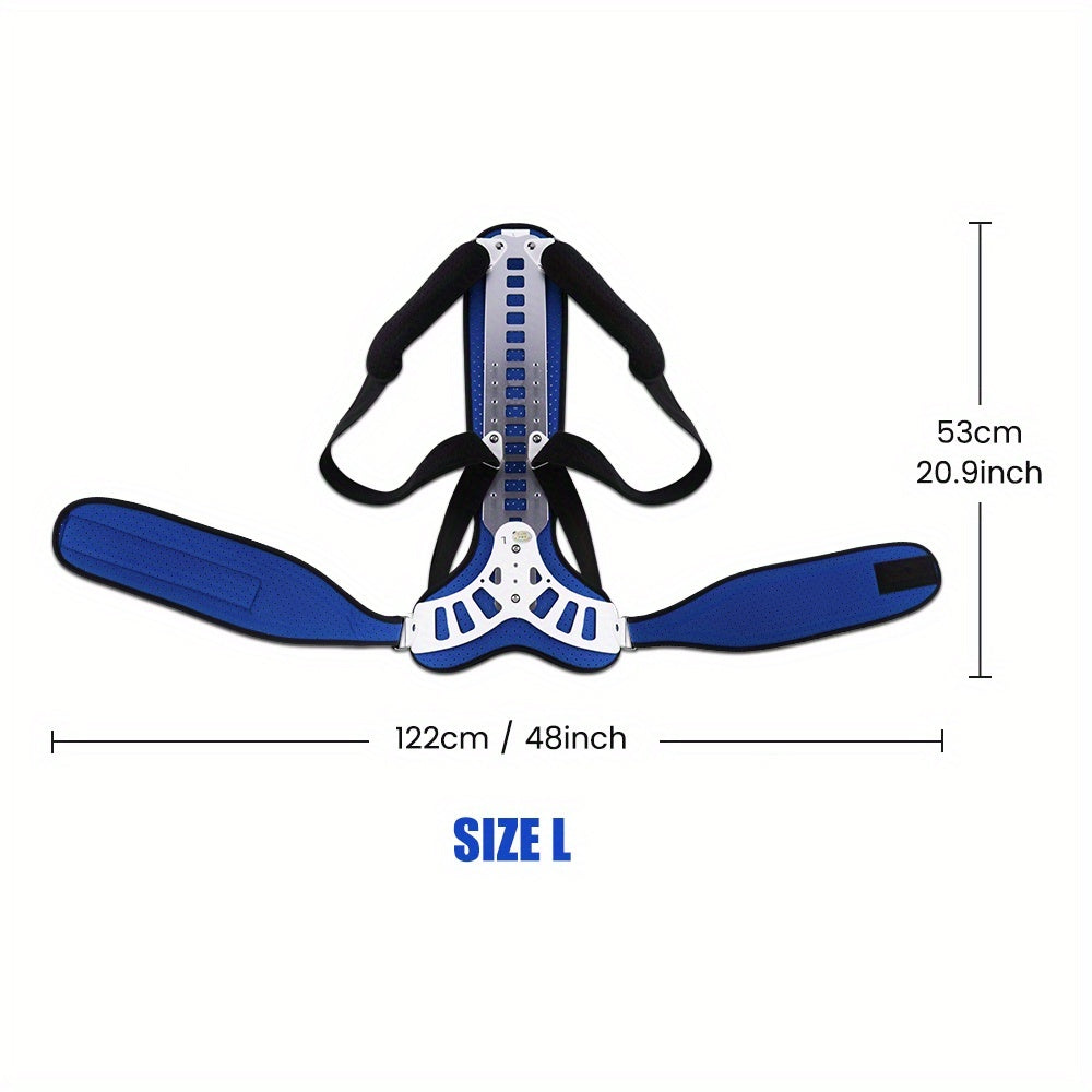 orto FullBack Guard – חגורת גב מלאה עבור נשים וגברים, תמיכה באזור הכתפיים והגב התחתון, בד נושם ורצועות מתכווננות