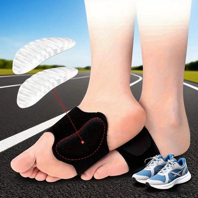 אורתוקלאוד ArchCushion 4 – סט 4 מדרסי תמיכת קשת נושמים עם ריפוד בלימת זעזועים