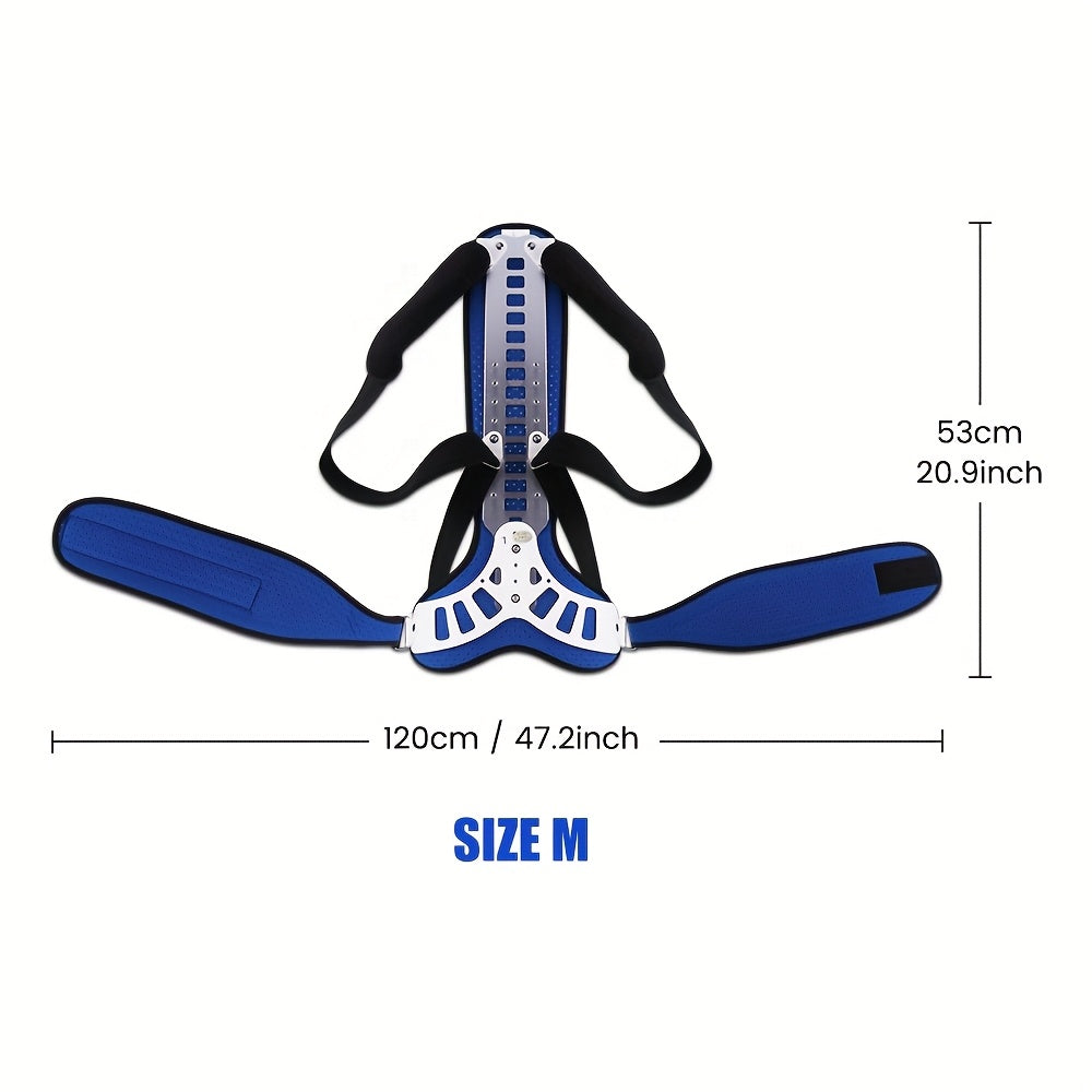 orto FullBack Guard – חגורת גב מלאה עבור נשים וגברים, תמיכה באזור הכתפיים והגב התחתון, בד נושם ורצועות מתכווננות