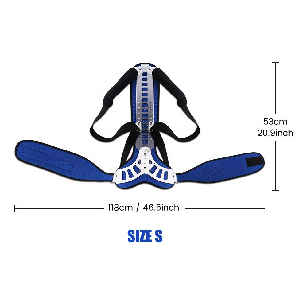 orto FullBack Guard – חגורת גב מלאה עבור נשים וגברים, תמיכה באזור הכתפיים והגב התחתון, בד נושם ורצועות מתכווננות