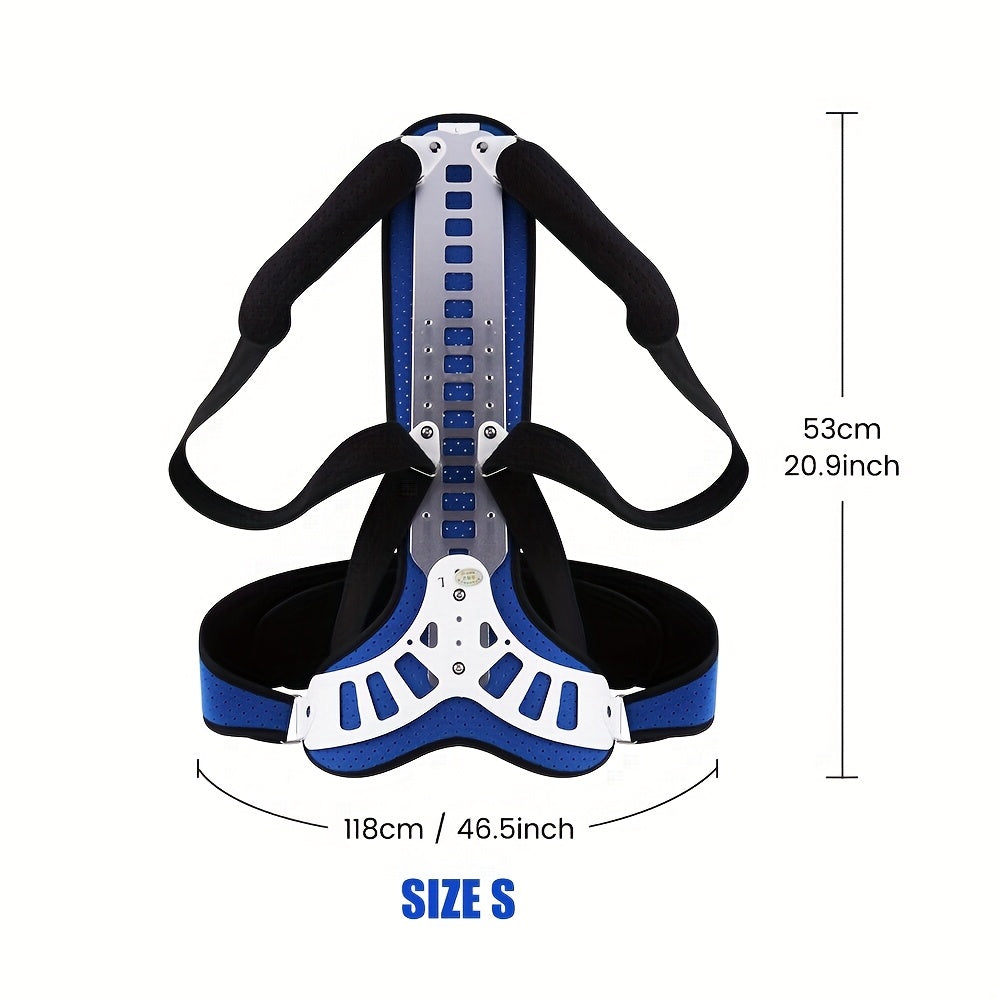 orto FullBack Guard – חגורת גב מלאה עבור נשים וגברים, תמיכה באזור הכתפיים והגב התחתון, בד נושם ורצועות מתכווננות