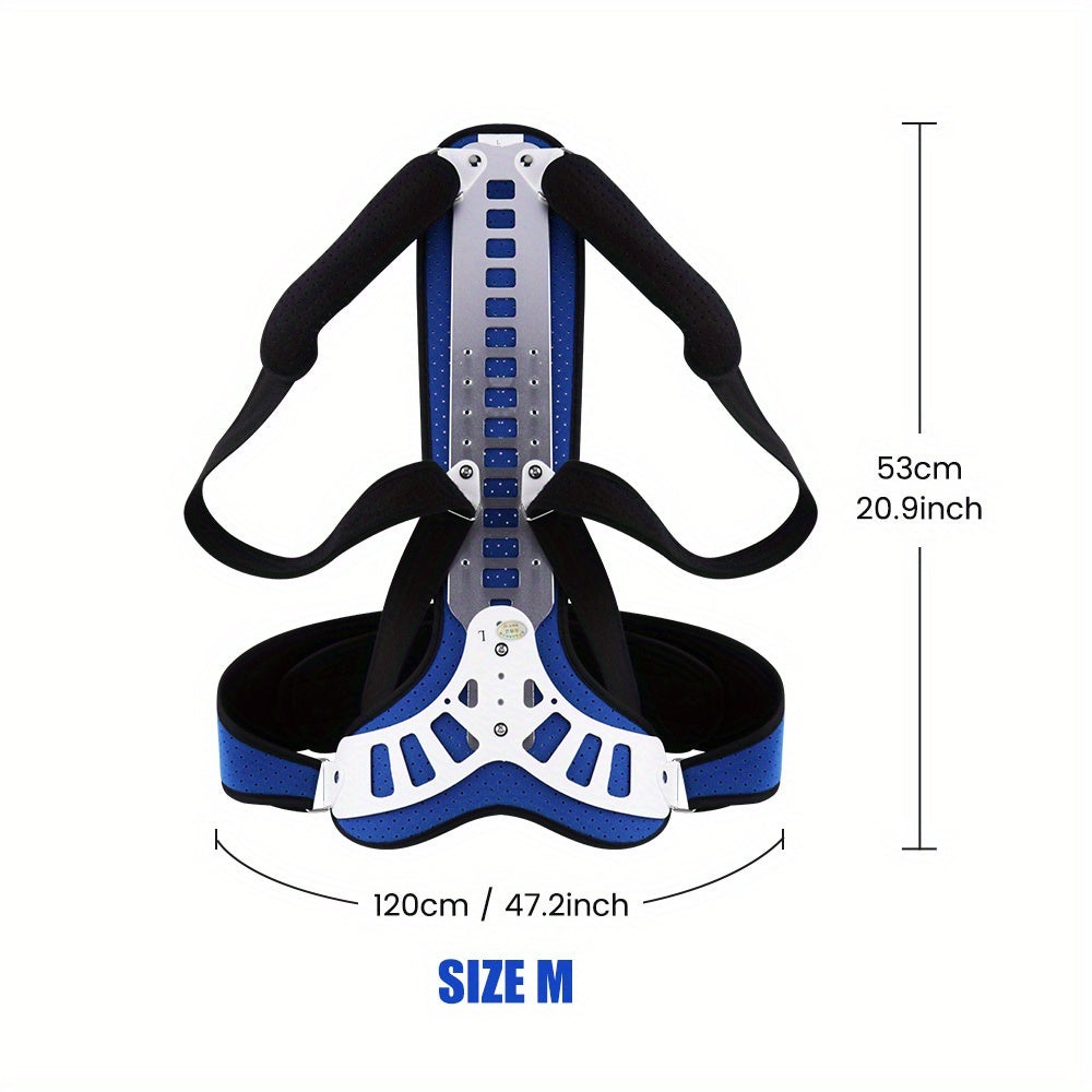 orto FullBack Guard – חגורת גב מלאה עבור נשים וגברים, תמיכה באזור הכתפיים והגב התחתון, בד נושם ורצועות מתכווננות