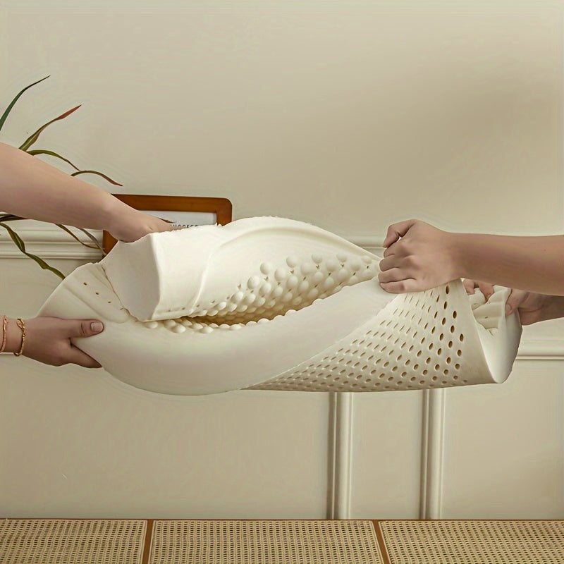 אורתוקלאוד LatexComfort – כרית לאטקס אורטופדית עם תמיכת צוואר וגמישות איטית לשינה מושלמת